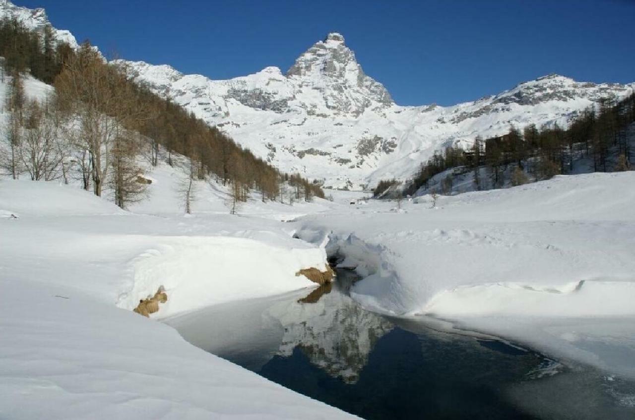 Fagus Cervinia Apartment Vda Vacanze In Vetta Cir 0206 Бройл-Червиня Екстериор снимка
